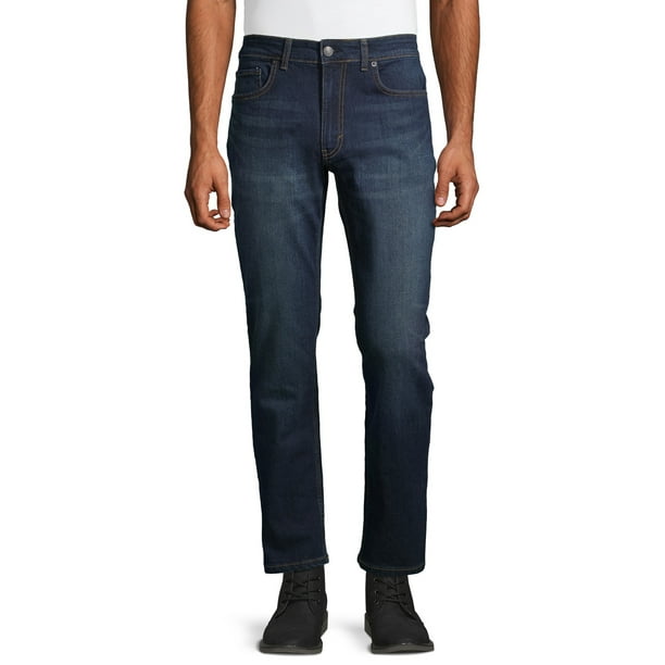 GEORGE - George Men's Premium Denim Jeans - Walmart.com - Walmart.com