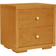thumbnail image 4 of Camden Isle Wooden 2 Drawer Nightstand in Oak, 4 of 5