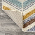 thumbnail image 6 of JONATHAN Y SANTA THERESA 2 x 8 Runner Rug, Elin Chevron - Multi/Cream, SNT101A-28, 6 of 8