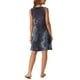 thumbnail image 3 of INSPIRE CHIC Vestidos de Verano para Mujeres, Vestido de Tirantes con Estampado de Tie Dye, Vestido Casual de Playa Sin Mangas, Vestido Suelto de Camiseta con Bolsillos M, Tie Dye Verde y Púrpura, 3 of 5