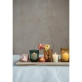 thumbnail image 3 of Creative Co-Op Round Glass Votive Holders on Wood Tray, Multicolor, Set of 10, 3 of 5