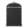 thumbnail image 5 of Kate and Laurel Arendahl Traditional Vintage Arch Mirror with Shelf, 21 x 32, Silver, Baroque Antique Arched Wall Mirror with Functional Shelf and Ornate Frame, 5 of 9