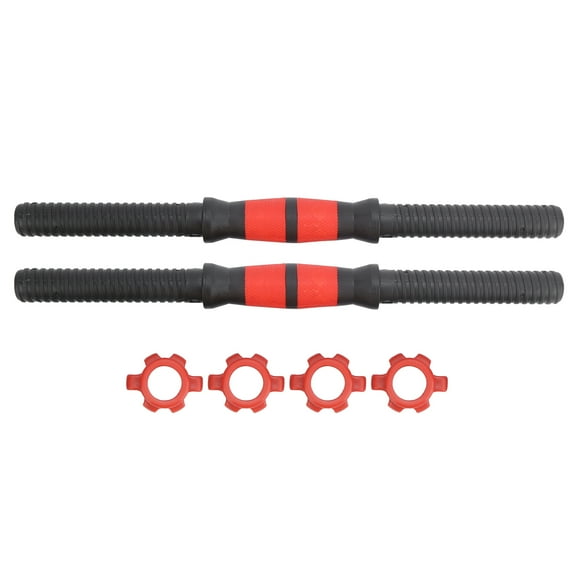 Barras con mancuernas de 40cm, mangos con mancuernas para levantamiento de pesas con 4 Uds. De tuercas, equipo de Fitness YUNYI BRAND Deportes