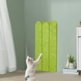 thumbnail image 1 of Rascador de pared para gatos, resistente al desgaste, de fieltro, juguete para afilar , multiusos, vertical, autoadhesivo, para suelo y sofá. verde, 1 of 10