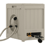 Suncast Aquawinder Auto Rewind Garden Hose Reel and Hideaway, 125 ft.