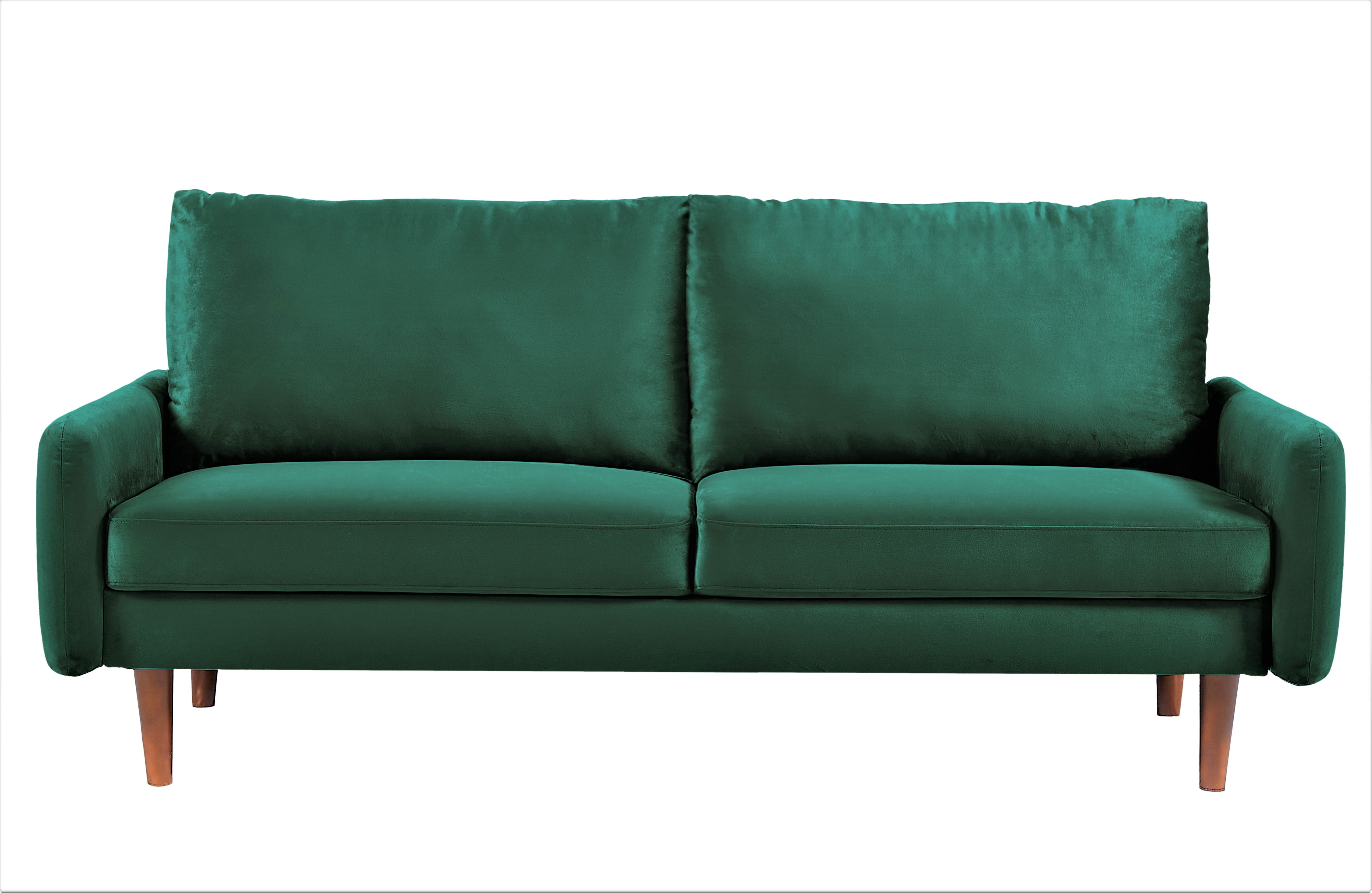 Uspridefurniture 2-Pcs Polyester Couch and Loveseat Set, Green