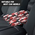 thumbnail image 3 of Yuyamidu Red and Black Armrest Cover for SUV Truck Sedan Camo Car Front Seat Armrest Covers Elastic Car Seat Arm Rest Cover Car Interior Accessories, 3 of 7