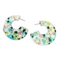 thumbnail image 1 of Personality pop exaggerated C-shaped earrings, 1 of 5