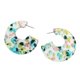thumbnail image 1 of Pendientes en forma de C exagerados pop de personalidad, 1 of 5