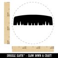 thumbnail image 2 of Painter's Brush Mustache Moustache Silhouette Rubber Stamp for Scrapbooking Crafting Stamping - Small 3/4 Inch, 2 of 7