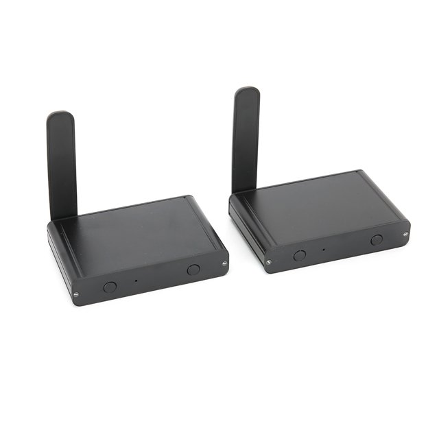 Adaptador receptor y transmisor de audio estéreo inalámbrico digital de 2,4 GHz (EE. UU., 100-240 V)