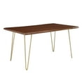 thumbnail image 2 of Modway Ardor 60" Live Edge Acacia Wood Acacia Wood Dining Table in Gold Walnut, 2 of 10