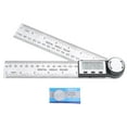 thumbnail image 1 of Digital Angle Ruler, Battery Powered Digital Angle Finder High Accuracy 200mm Ruler  For Woodworking, 1 of 8