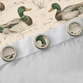 thumbnail image 4 of Feelyou Wildlife Duck Blackout Curtains Set of 2 (52x84 Each), Rustic Window Curtains, 4 of 6