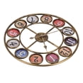 thumbnail image 4 of Clock European Retro Circular Digital Long‑Term Durable Living Room Decoration for Birthday Wedding Holiday Gift, 4 of 14