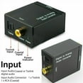 thumbnail image 4 of Digital Optical Coaxial to Analog RCA L/R Audio Converter Adapter w/ Fiber Cable, 4 of 7