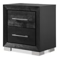 thumbnail image 3 of Furniture of America Kaelin Modern Oval Wall Mirror, Black, 3 of 20
