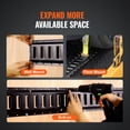 thumbnail image 4 of E Track Tie Down Rails Power Coated E-Tracks 4 Pack 2' for Cargo Trailers, 4 of 10
