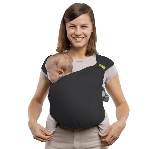 Boba Bliss Portabebés híbrido para recién nacidos y niños pequeños - Portabebés y portabebés 2 en 1 - Portabebés preenvuelto para recién nacidos - Certificado saludable para la cadera - Portabebés sua