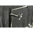 thumbnail image 4 of Kingston Brass KS4706BEX Essex Deck Mount Pot Filler Faucet, Polished Nickel, 4 of 8