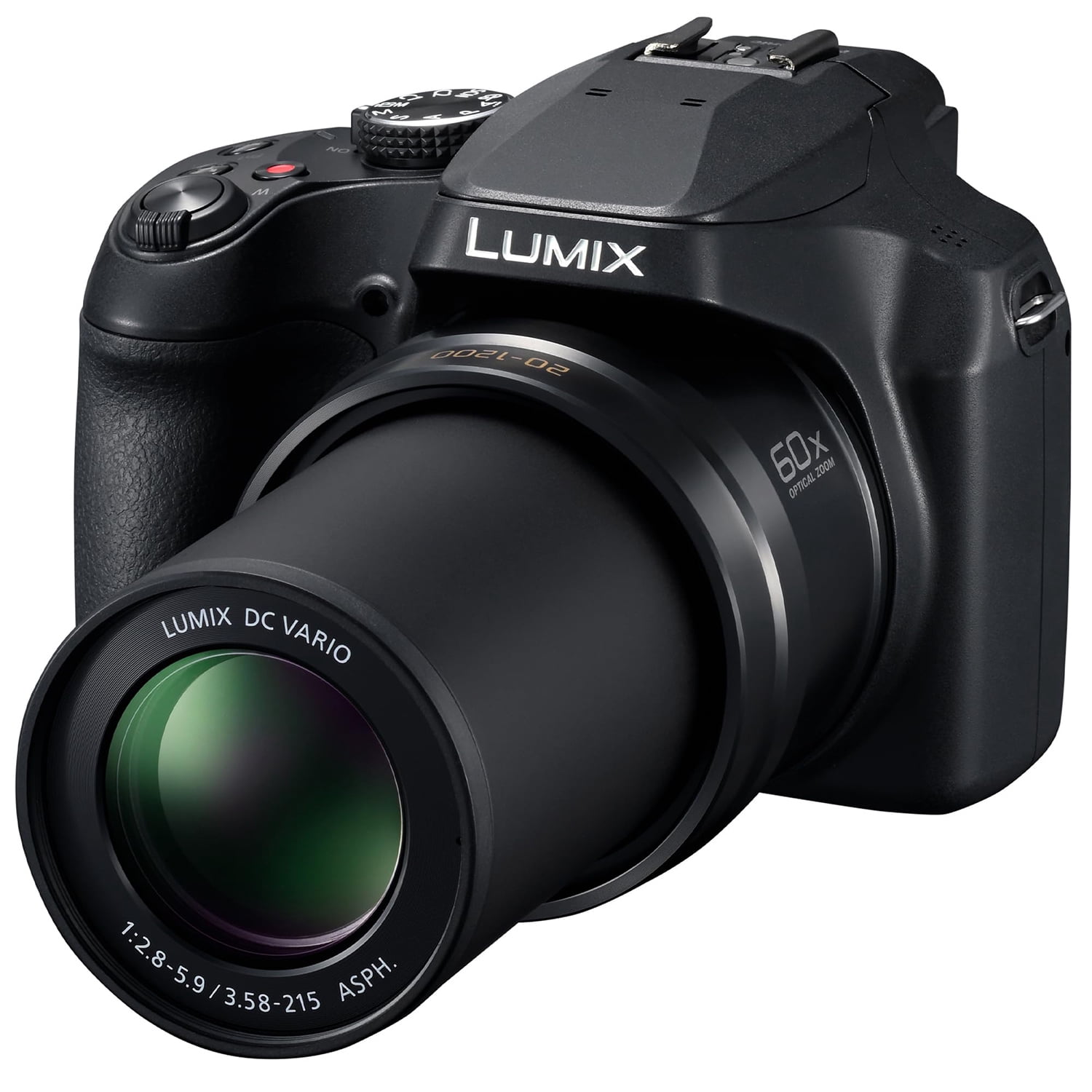 Panasonic LUMIX FZ80D Point and Shoot Digital Camera with Wide-Angle Lens, 18.1 MP, SDHC, SDXC, Secure Digital