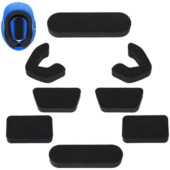 Helmet Padding Kits Compatible with Easton Baseball Helmets, 0.79 inch Thickened Replacement Soft Foam Padding for Baseball and Softball Players (Black)$$Sport & Recreation Other