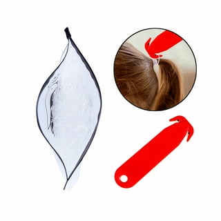 1500PCS Clear Hair Elastics Soft Small Rubber Bands Elastic Hair Ties with  Box