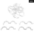 thumbnail image 1 of Clip De Soporte Para Plantas, 50 Piezas, Práctico, Reutilizable, Antideslizante, Abrazadera De Fijación De Orificio Redondo, Ahorro De Espacio, Estiramiento Repetido Para Flores Moyic TO004325-00, 1 of 5