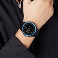 thumbnail image 4 of Reloj digital para estudiantes: reloj de pulsera deportivo resistente al agua para exteriores con alarma, cronómetro y pantalla luminosa para correr, hacer senderismo y para uso diario., 4 of 6