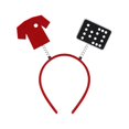 thumbnail image 1 of Aro de pelo para fiesta de fútbol, diadema de fútbol para vacaciones, suministros para fiestas de carnaval uniformes Hugo sombreros de cosplay, 1 of 7