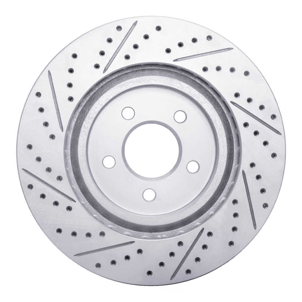 Dynamic Friction Company 830-54036R DFC Geoperformance Rotor - Drilled and Slotted