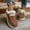 Brown, variant on YOUYEDIAN Loafers for Women Fall Winter Versatile Slip On Plush Warm Fashion Lace-up Design Platform Flats Casual Outdoor Comfy Walking Shoes