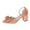 Brown, variant on Women's Block Heel Pumps Pointed Toe Sparkly Rhinestone Bow Dress Shoes Ankle Strap Trendy Suede Sandals for Party 8.5 Black