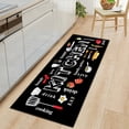 thumbnail image 2 of Home Mat Living Room Decoration Mat Thick Flannel Memory Foam Absorbent Mat Kitchen Mat 60*180cm Absorbent Floor Mat, 2 of 3