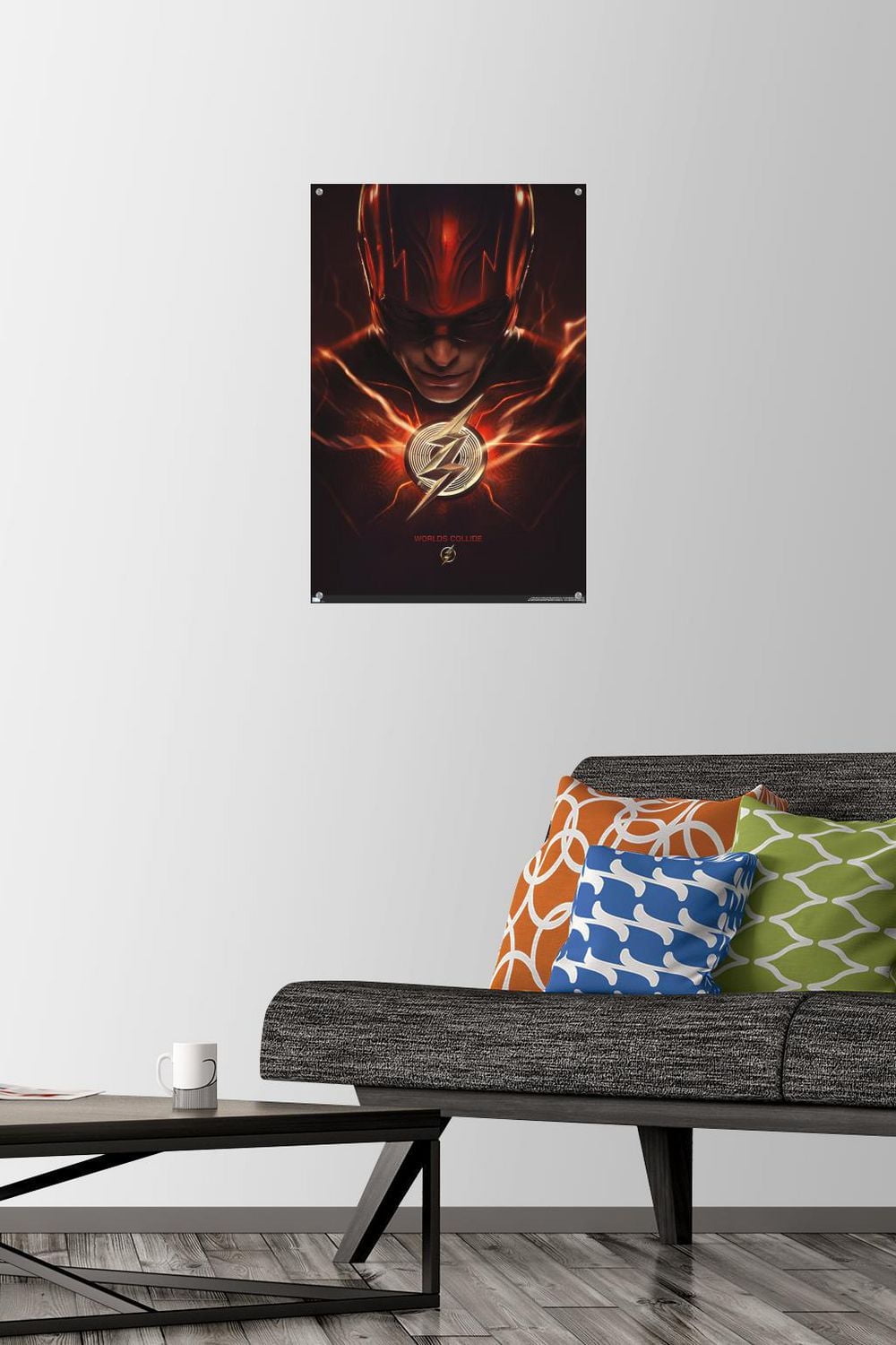 DC Comics Movie The Flash - The Flash One Sheet Wall Poster, 22.375" x 34"