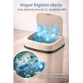 thumbnail image 4 of Bote de Basura Ninestars con Sensor 12 Litros Color Marfil, 4 of 7