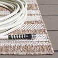 thumbnail image 6 of Safavieh Beach House Merrilyn Striped Indoor/Outdoor Area Rug, Brown/Ivory, 9' x 12', 6 of 19