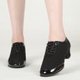 thumbnail image 5 of zapatos de baile a la moda para mujer, botas, zapatos cuadrados, zapatillas de deporte con aumento, botas para niñas, zapatos de suela blanda para mujer, fondo suave moderno, 5 of 5