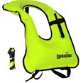 thumbnail image 1 of Chaleco inflable de esnórquel Lyuwpes para adultos, color verde, hasta 100 kg, 1 of 7