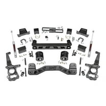 Rough Country 6" Lift Kit (fits) 2015-2020 F150 2WD | N3 Shocks | Lifted Knuckles Suspension | 55330