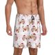 thumbnail image 2 of Fotbe Dachshund Dog Puppy Pantalones Cortos de Pijama para Hombre, Ropa de Dormir, Pantalones de Pijama Cortos para Hombre-X-Large, 2 of 6