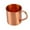 Rose Gold, variant on Solid Copper Moscow Mule Mug 16 oz - Unlined Pure Copper Cup with Riveted Handle, Authentic Mule Mug for Cocktails, , Coffee, Camping, Handcrafted & Durable