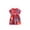 Hot Pink, variant on Angala Toddler Girls Short Sleeve Prints Dress Dance Party Dresses Clothes Beautiful Cute Casual Girl's Dress 18-24 Months