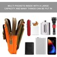 thumbnail image 4 of Bolsa para cinturón táctica, Bolsa para cinturón de nailon | Naranja | Bolso multifuncional del gadget de Molle EDC para el teléfono, al aire libre, caminando, montañismo y ciclismo, 4 of 5