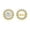 Gold-Tone, variant on Bling Jewelry Womens Cubic Zirconia Earring Jacket 14K Gold Plated Sterling Silver Multiple Colors