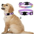 thumbnail image 1 of Oliegs Heated Blanket 2 Adjustable Sizes Personalized Color Rhinestone Cat Collars With Tie Girls Cat Collar With Metal Buckle Adjustable Puppy Collars For Cat As Pet Gift Chocolate, 1 of 5