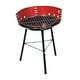 thumbnail image 5 of Parrilla de carbón pequeña con rejilla, portátil, multifuncional, redonda, para el hogar, fiestas, camping, balcón y patio., 5 of 9