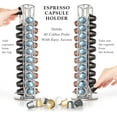 thumbnail image 3 of Mixpresso Capsule Spinning Carousel Holder I 360 Degree Rotatable Coffee Capsules Holder Rack I Solid Base | Holds 40 Coffee Pods Easy Access, Espresso Pod Holder For Home & Office, 3 of 8