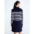 thumbnail image 3 of Free Assembly Women's and Women's Plus Polo Sweater Dress with Long Sleeves, Sizes XS-4X, 3 of 5