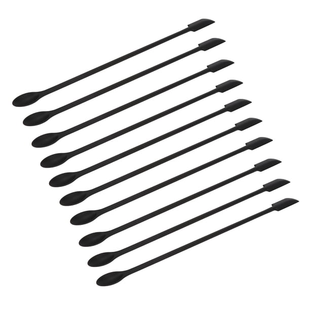 Mini espátula, raspador de silicona de 10 piezas, raspador de maquillaje flexible, raspador de silicona, salida de alta intensidad